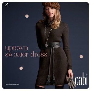 CAbi Uptown Sweater Dress Size XS NWT